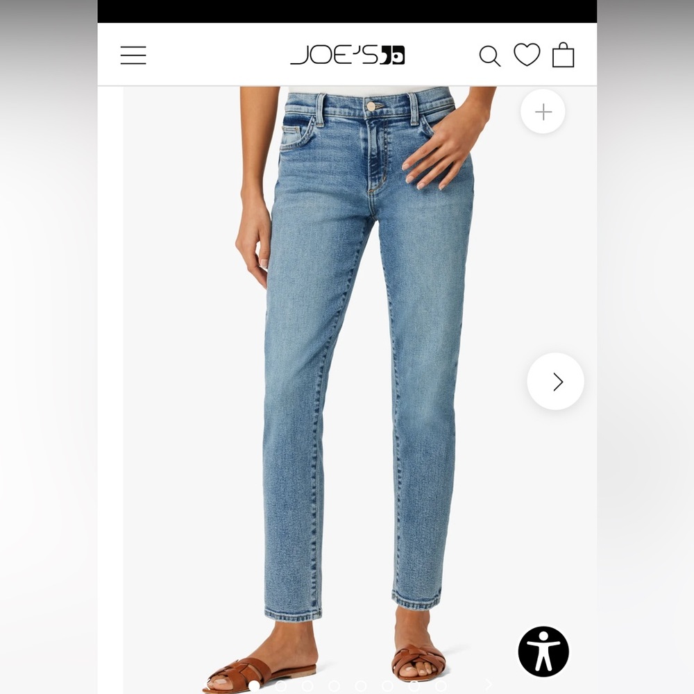 Joes jeans the Bobby size 29 washed never worn.